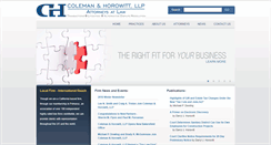 Desktop Screenshot of ch-law.com
